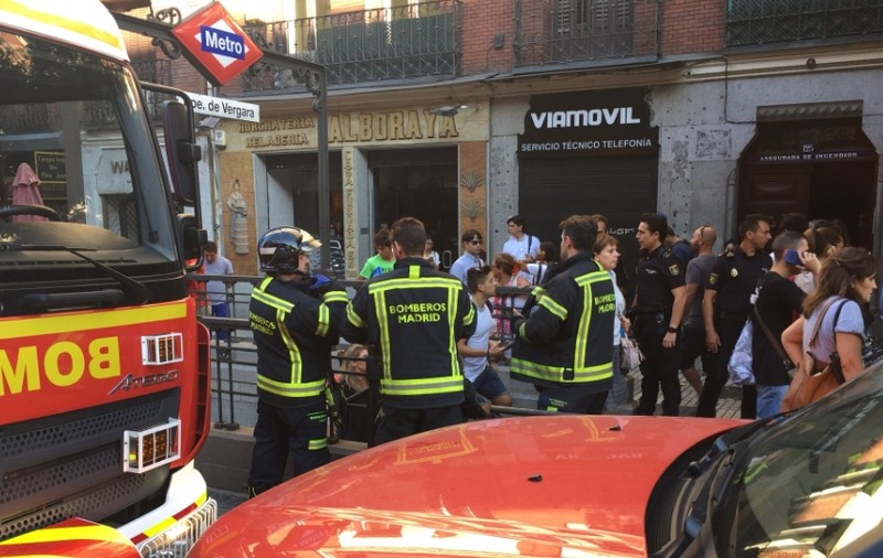 Panică la metroul din Madrid din pricina unui laptop care a luat foc în geanta unei călătoare