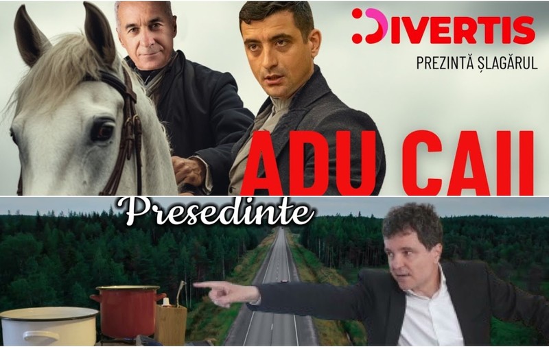 Manele-pamflet pentru George Simion și Nicușor Dan. Ce melodii sunt pe YouTube pentru candidații la alegerile prezidențiale