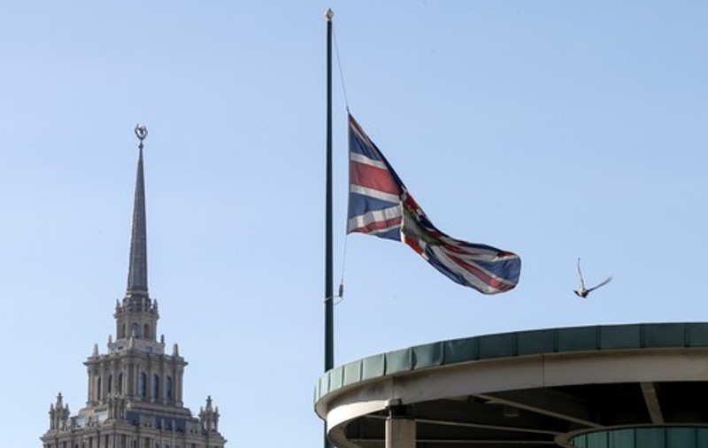 Zona din apropierea Ambasadei Marii Britanii la Moscova a fost redenumită Piața Republicii Populare Luhansk