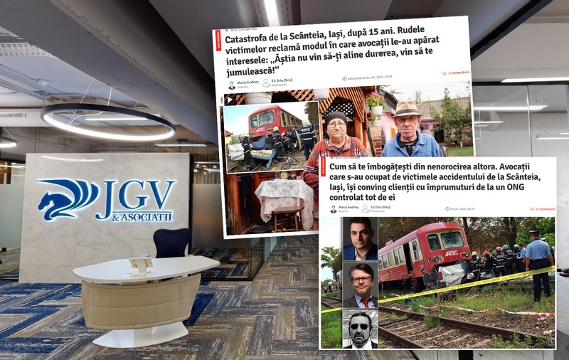 Reacția JGV &amp; asociații la articolele publicate de Libertatea: „Obligația contractuală de confidențialitate ne împiedică să divulgăm sumele încasate de fiecare familie în parte!”