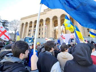 Irakli Petriașvili, liderul sindicaliștilor georgieni