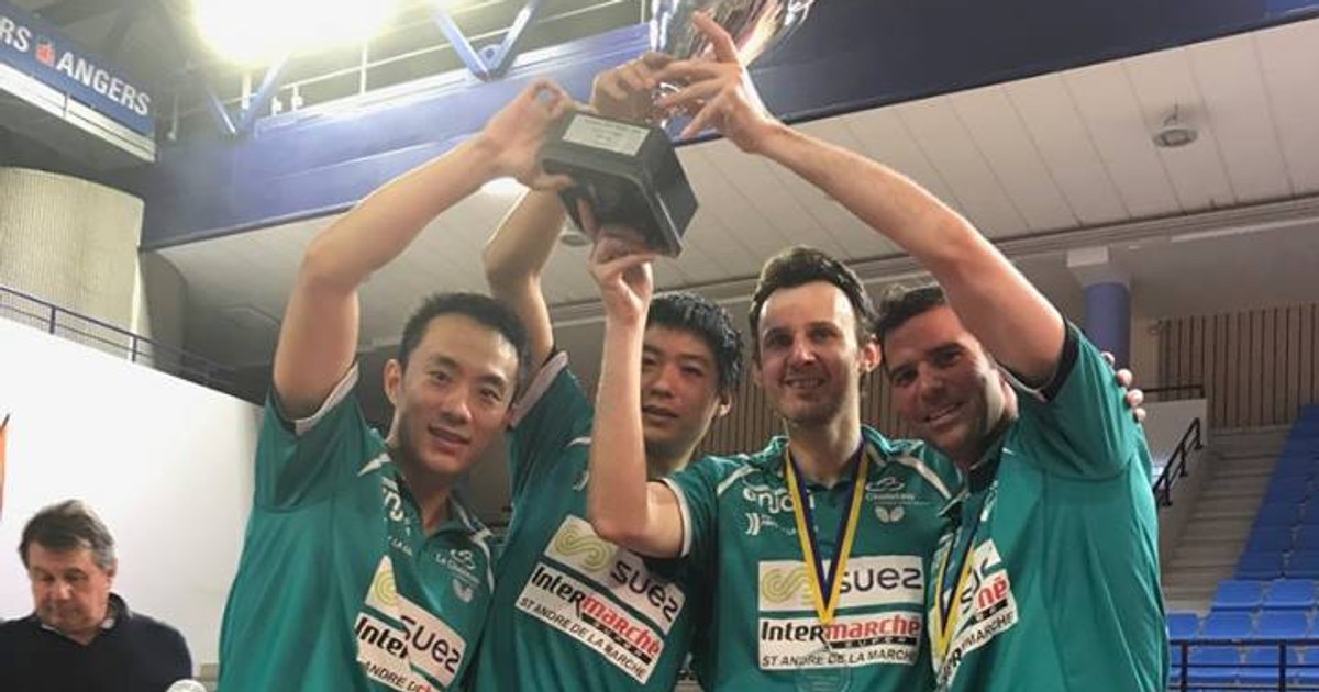 Jucătorul de tenis de masă Adrian Crișan a cucerit Cupa ETTU cu formația franceză La Romagne