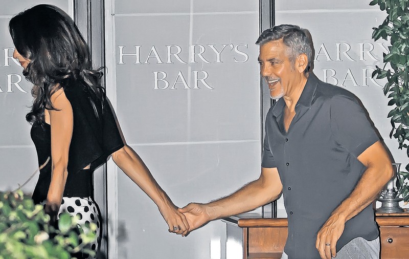 George Clooney, trotilat şi distrat