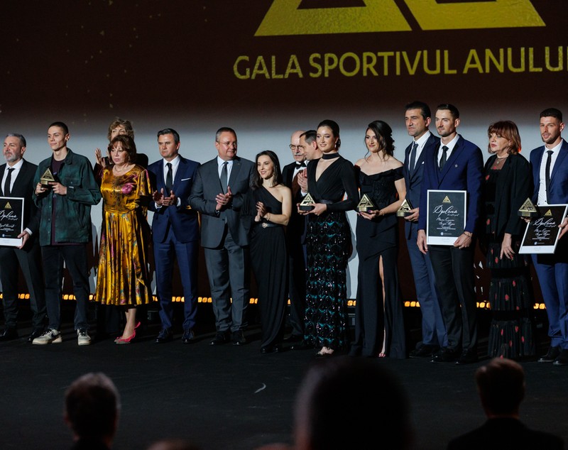 David Popovici și Simona Radiș, desemnați sportivii anului 2022 în cadrul galei organizate de Ministerul Sportului. FOTO
