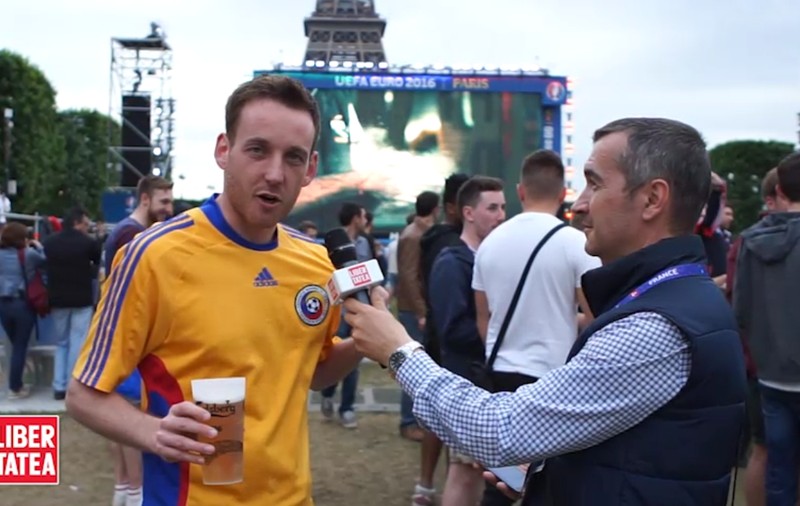 Euro 2016. Naționala de fotbal a României este susținută în Franța și de fani din Irlanda de Nord, cuceriți de Generația de aur VIDEO EXCLUSIV