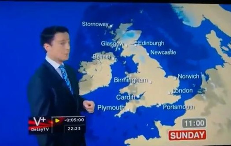 O mică scăpare de limbaj la Meteo, la BBC: ”P***e vor cădea din cer în cantități mari!” Vezi gafa de proporții a unui prezentator de la Vremea! VIDEO
