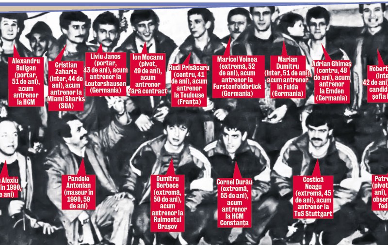 7 dintre handbaliştii români medaliaţi cu bronz la Mondialul din 1990 muncesc de ani buni în străinătate