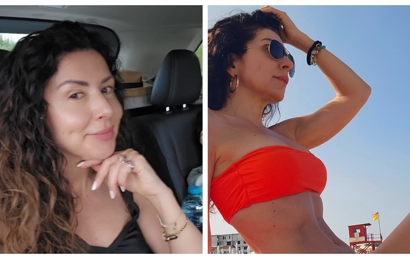 Imagini cu Carmen Brumă în costum de baie, la 49 de ani. Cum arată locul în care ea și Mircea Badea s-au cazat, în Salonic. Priveliștea este spectaculoasă