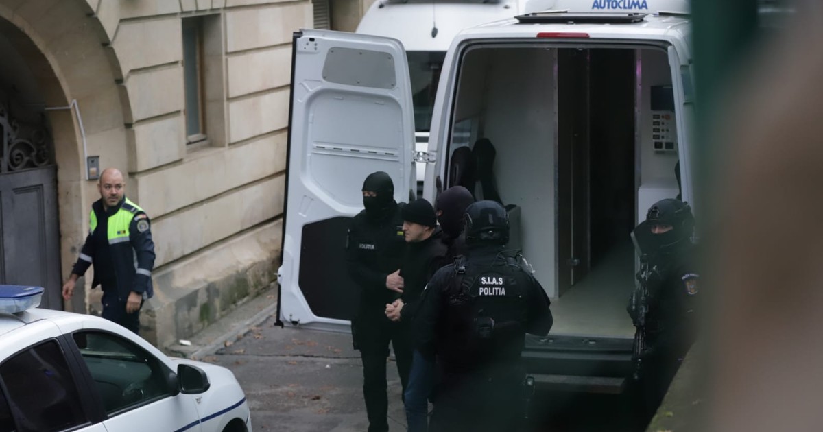 Horațiu Potra, adus la CAB, 21 noiembrie 2025.