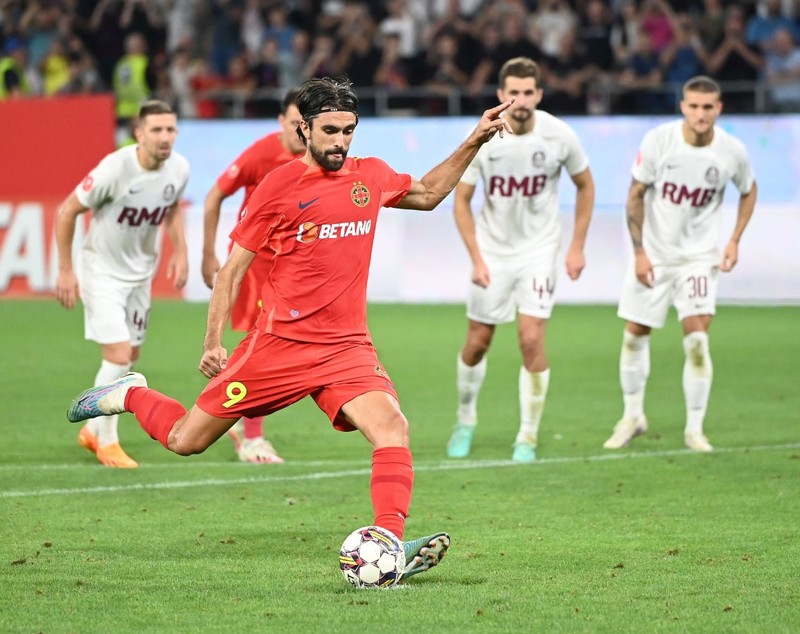 FCSB - CFR Cluj 1-0. Echipa lui Gigi Becali s-a întors cu victorie pe stadionul Steaua, după 8 ani