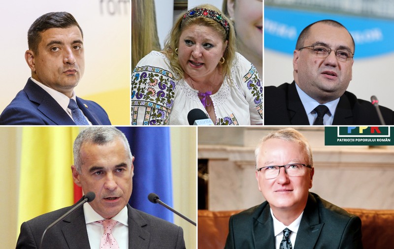 Bătălia suveraniștilor. George Simion, Diana Șoșoacă, Cristian Terheș, Călin Georgescu și Răzvan Constantinescu vor la Cotroceni