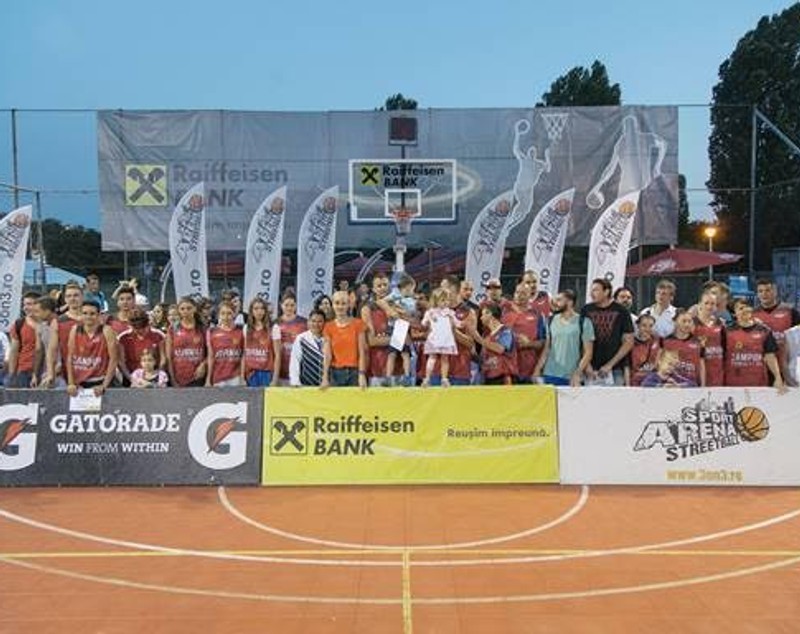 Nationala de baschet 3x3 a României, victorie la Sport Arena Streetball