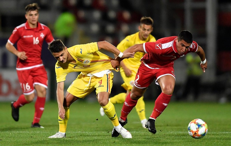 Naționala de tineret a României a învins Malta, în preliminariile Campionatului European Under-21. Cum se pot califica tricolorii de pe locul 2