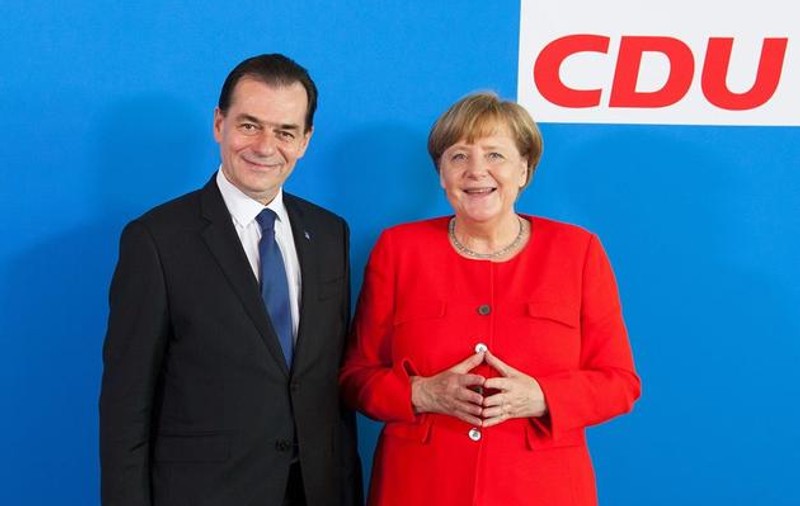 Angela Merkel l-a sunat pe Ludovic Orban. Cei doi oficiali au discutat despre situaţia sezonierilor care muncesc în Germania