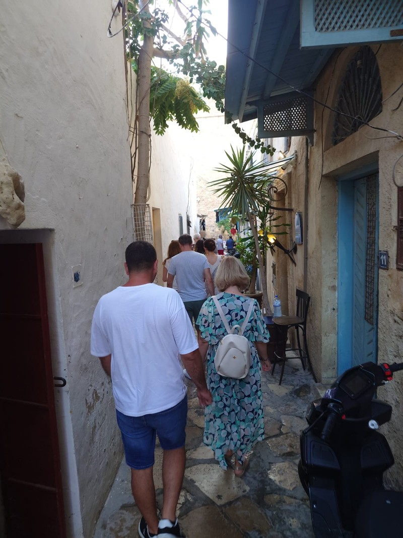Turisti in Medina Hammamet. Sursa foto: Denis Grigorescu