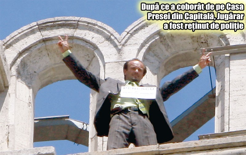 Aşa a făcut el grevă!