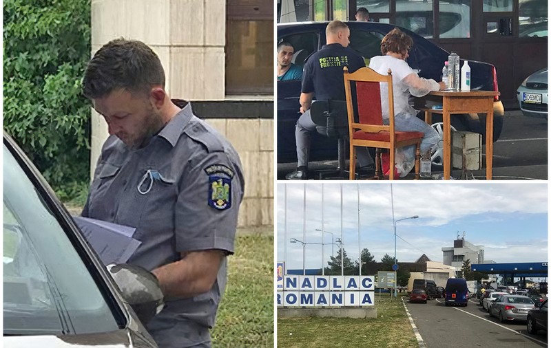 Modelul Orban funcționează: nici oamenii DSP și nici polițiștii de frontieră nu poartă măști la Nădlac
