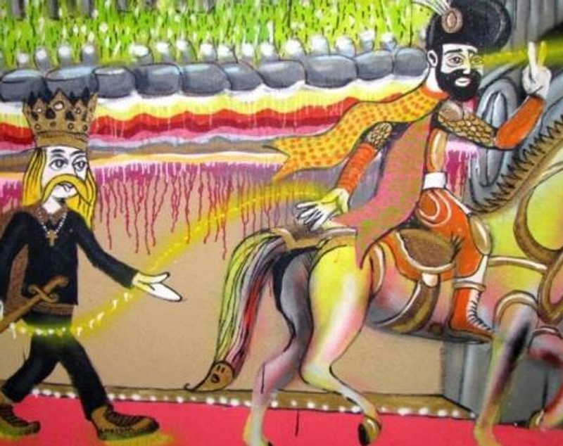 Un bistrițean şi-a transformat în job pasiunea pentru graffiti! GALERIE FOTO