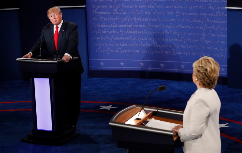 Ce audiență a avut ultima dezbatere prezidențială dintre Hillary Clinton și Donald Trump