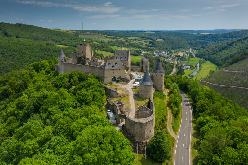 Bourscheid - obiective turistice în Luxemburg