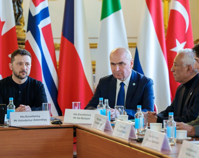Ilie Bolojan, după summitul de la Londra: „Sprijinul pentru Ucraina continuă. Țările europene își vor asuma o povară mai mare pentru pacea în Europa”