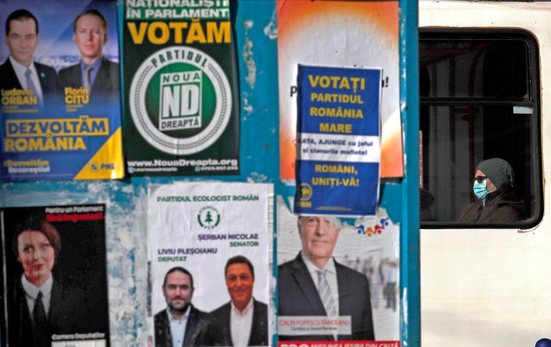 Panou electoral. Foto EPA