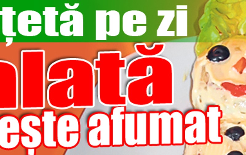 O reţetă pe zi | Salată cu peşte afumat