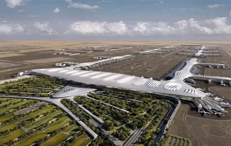 Dubaiul construiește cel mai mare aeroport din lume. Clădirea în valoare de 30.000.000.000 de euro va găzdui 260 de milioane de pasageri și 360 de zboruri pe oră