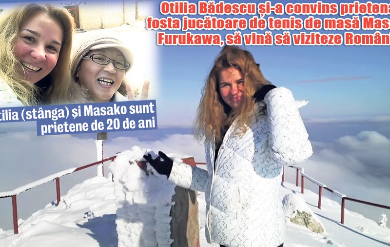 Otilia Bădescu face pe ghidul în limba japoneză