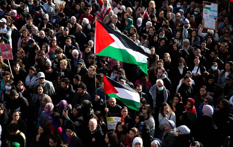 O nouă manifestație pro-palestiniană la Paris: „Gaza, suntem cu tine”