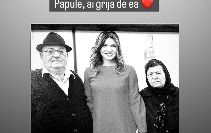 Simona Halep, mesaj emoţionant după moartea bunicii sale: „Ai fost cea mai puternică femeie”