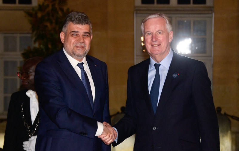 Marcel Ciolacu și Michel Barnier, întâlnire la Paris pentru extinderea parteneriatului strategic : cooperare economică, energie și apărare