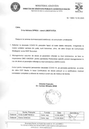 Răspunsul DSP Bacău