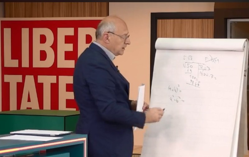 Cum se rezolvă subiectele la Matematică de la Evaluarea Națională. Costel Chiteş, profesor la „Tudor Vianu”, ne explică, la Interviurile Libertatea Live