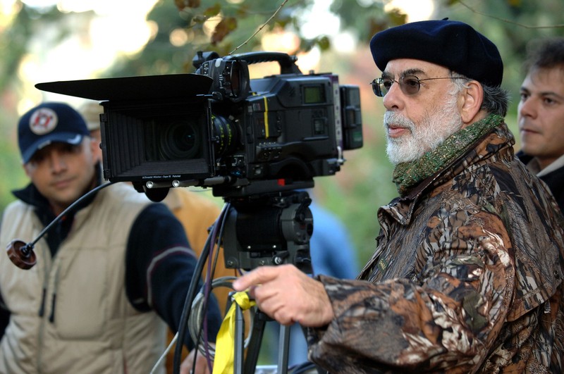 Francis Ford Coppola la filmările pentru ”Tinerețe fără tinerețe”