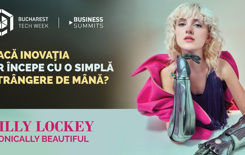 Tilly Lockey, influencerul cu brațe bionice, vine la Bucharest Tech Week