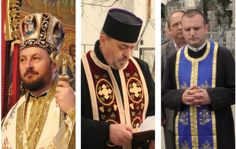 Cei trei preoţi acuzaţi că l-au şantajat pe episcopul de Huşi, trimişi în judecată de DNA