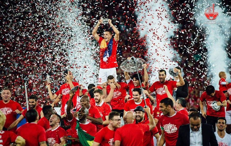 Ovidiu Hoban, campion în Israel! Fotbalistul tricolor a luat titlul cu Hapoel Be'er Sheva | FOTO ȘI VIDEO