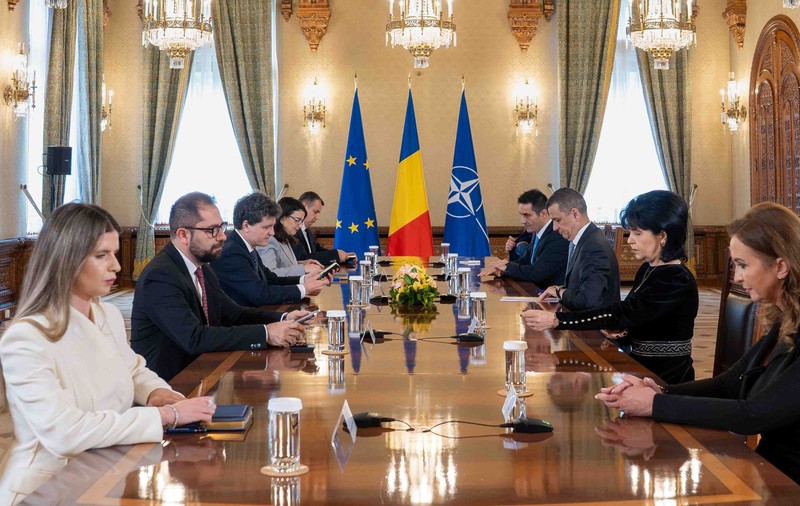 Nicușor Dan față în față cu Sorin Grindeanu la ultima consultare oficială FOTO Presidency