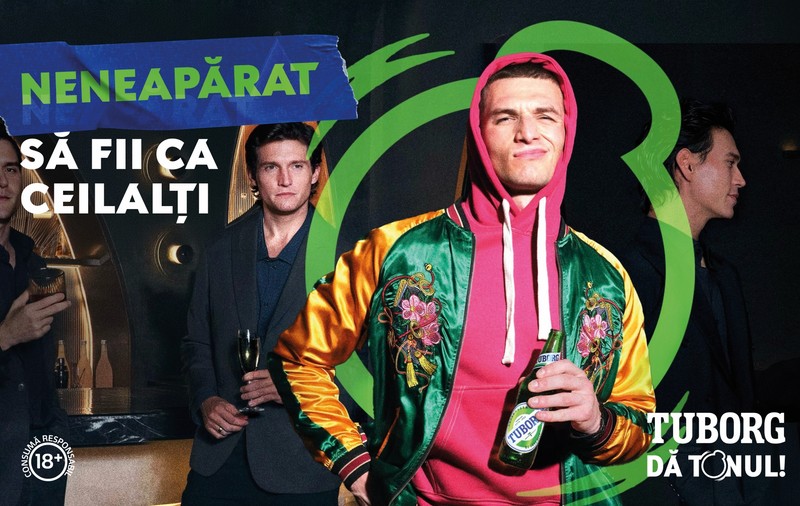 Tuborg lansează campania „NEneapărat” – un manifest pentru libertatea  de a alege propriul drum, fără presiunea conformării