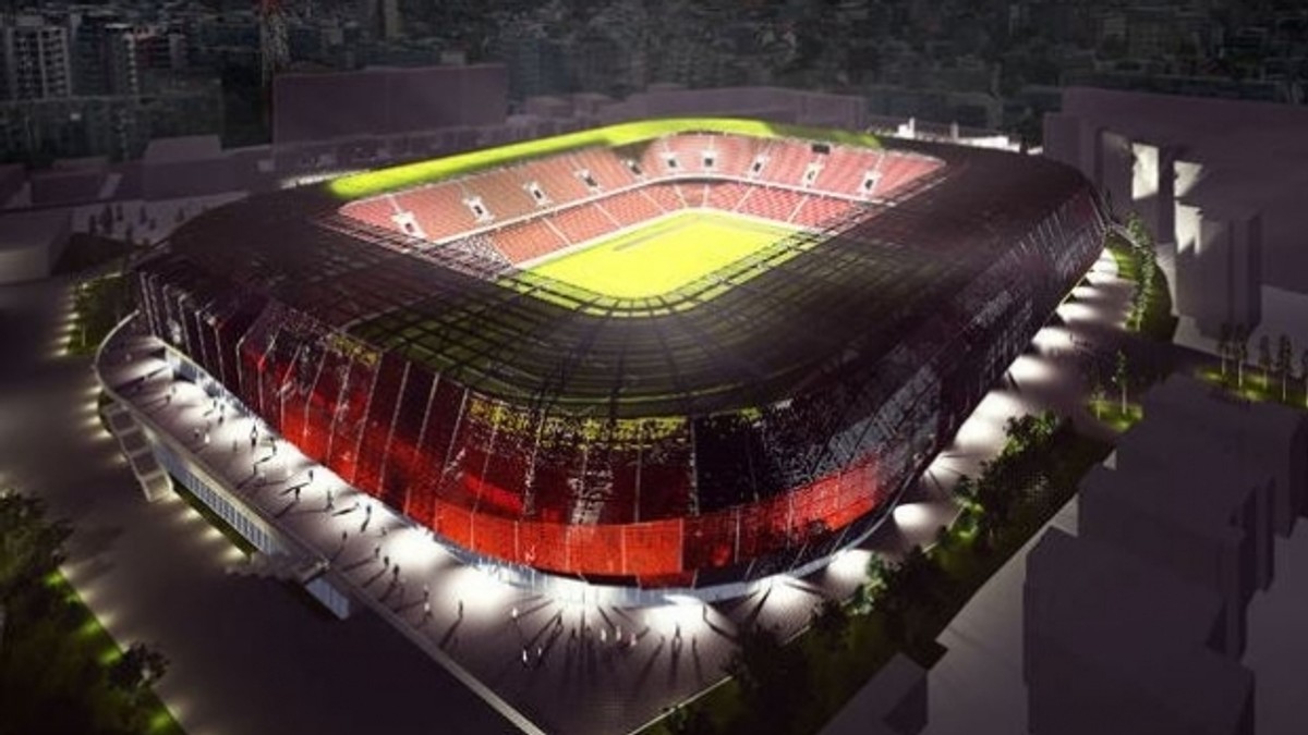 Stadionul ”Dinamo” a intrat la apă! Câte locuri s-au ”tăiat” față de proiectul inițial. Stadionul „Dinamo” e un veritabil blestem pentru fanii „câinilor”.