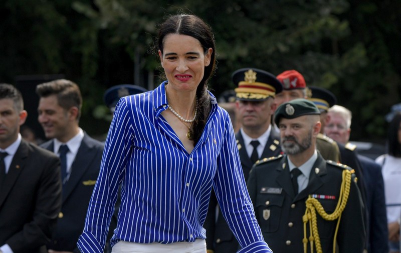 Clotilde Armand, acuzații la adresa PSD și PNL din fața sediului ANI, unde a mers la o zi după acuzațiile de conflict de interese