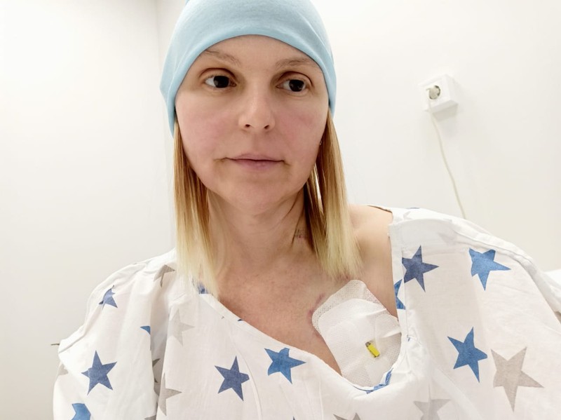 Tatyana se tratează acum de cancer la București