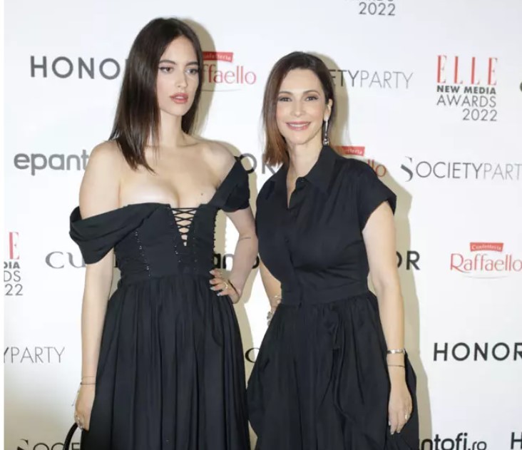 Andreea Berecleanu si fiica ei, Eva
