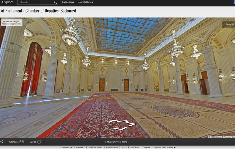 IMAGINI SPECTACULOASE DIN CASA POPORULUI. Acum Palatul Parlamentului poate fi văzut din întreaga lume