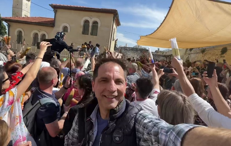 Dan Negru își petrece Paștele la Ierusalim: „Prea mulți caută miracole în credință. Credința nu e despre miracole”