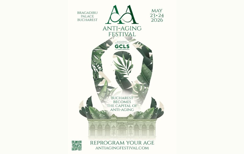 Anti-Aging festival revine la București pe 23–24 mai, la Palatul Bragadiru