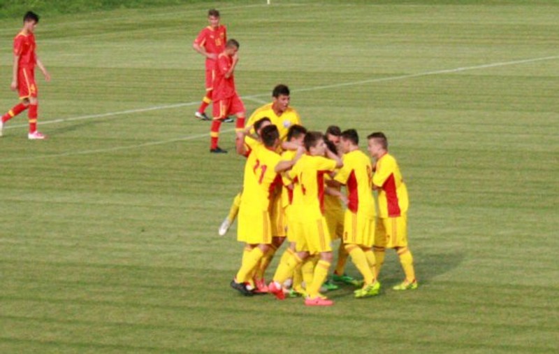 Tricolorii U17 au făcut scor de tenis cu juniorii de la FC Braşov