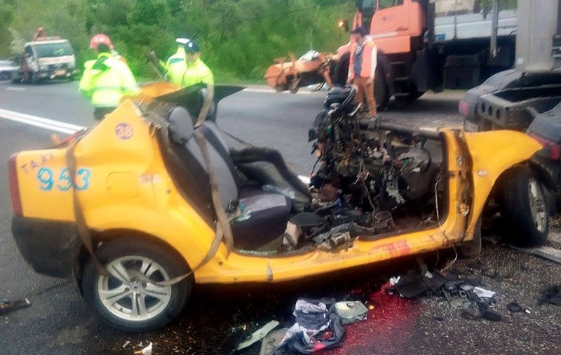 Accident înfiorător pe DN1! Doi oameni au murit