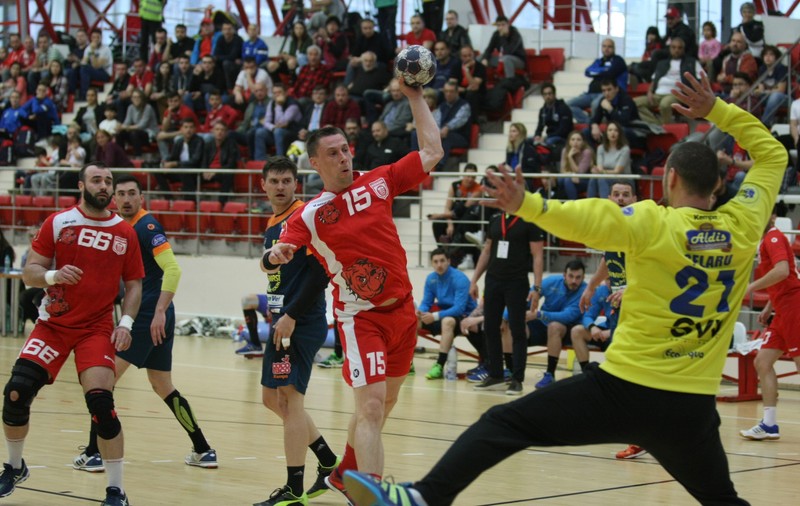 Dinamo a învins Dunărea Călărași, în play-off- ul Ligii Naționale de handbal. Odorheiul a trecut de Dobrogea / GALERIE FOTO